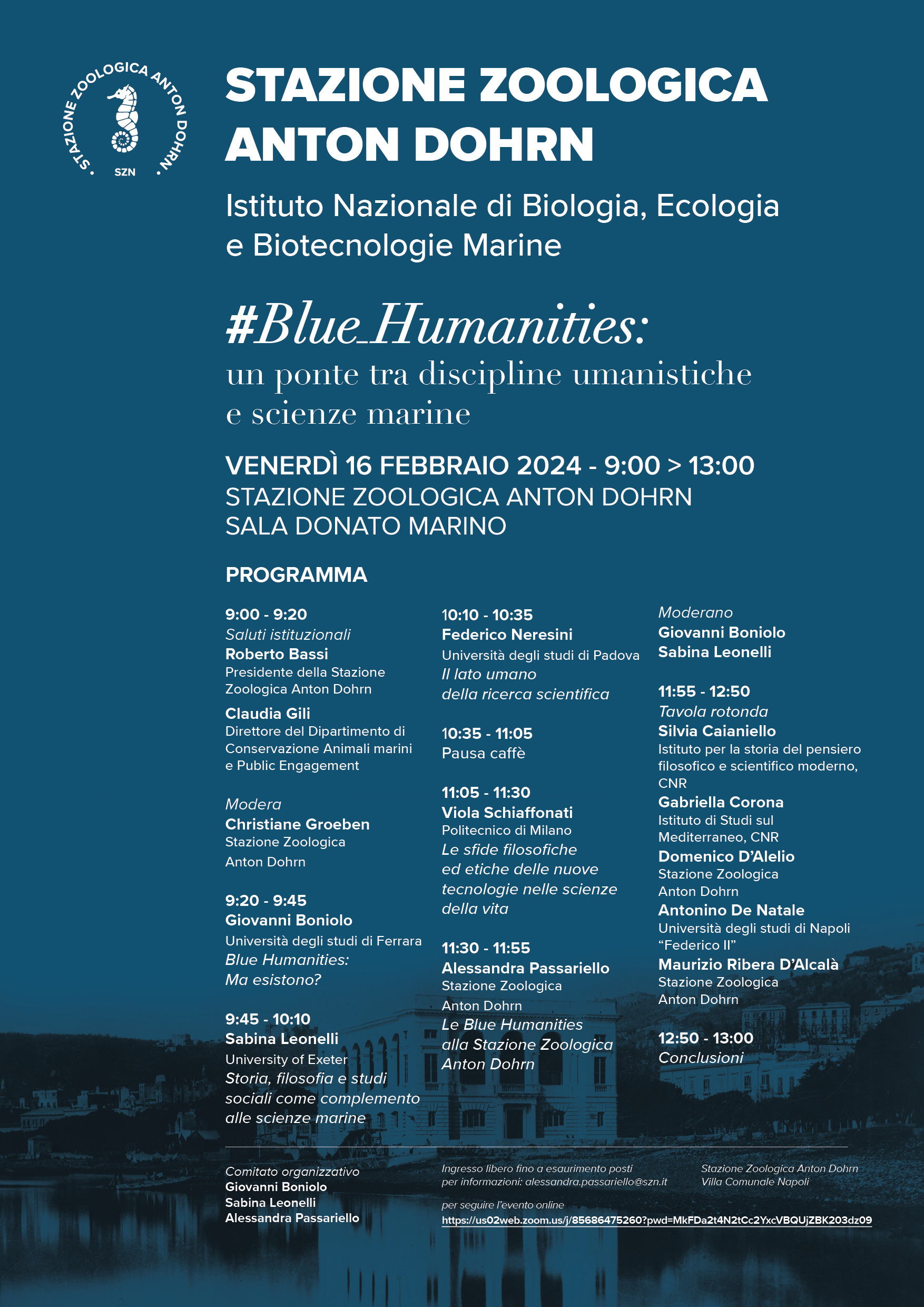 Blue Humanities Locandina