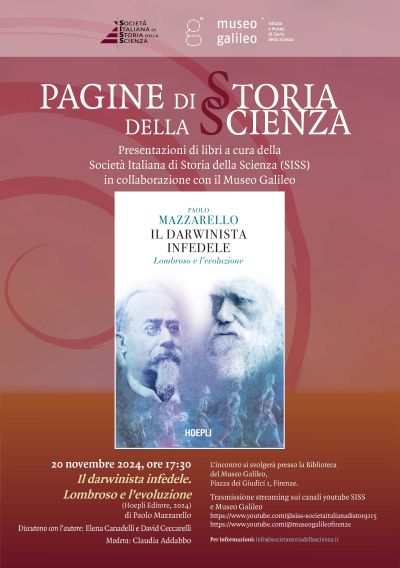 Pagine di Storia della Scienza - 20 novembre 2024