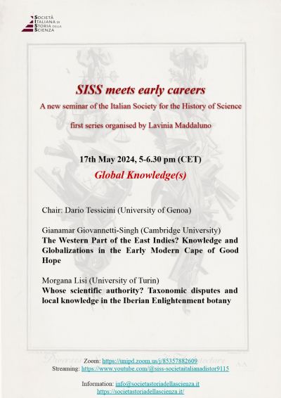 SISS meets early careers - Global Knowledge(s)